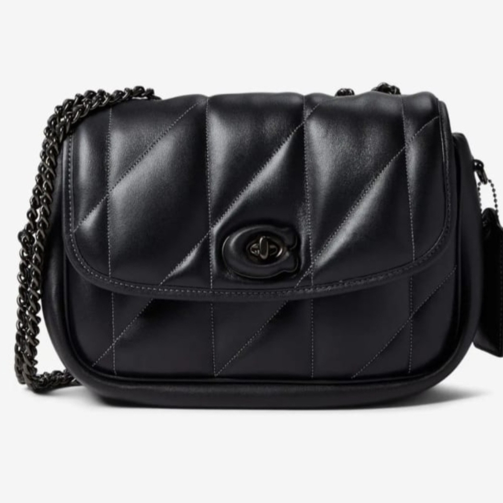 COACH Madison Quilted Shoulder Bag - Picture 1 of 12